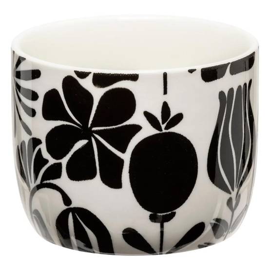 Service Apéritif 5 Pièces "Twisted Lime" 41cm Noir & Banc - Image 2
