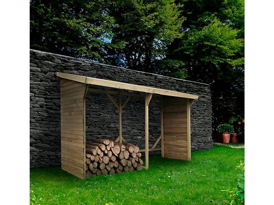 Abri Bûches - 2.5 M² - 2.78 X 0.90 X 1.85 M- 5 Stères -habitat Et Jardin - Image 2