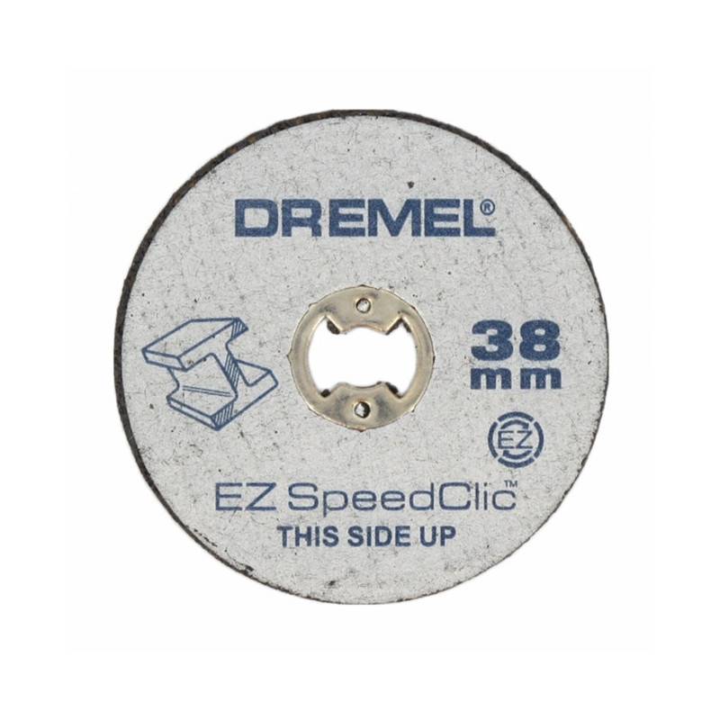 Disque à tronçonner pour métaux EZ SpeedClic 38mm DREMEL (x5) - Image 1