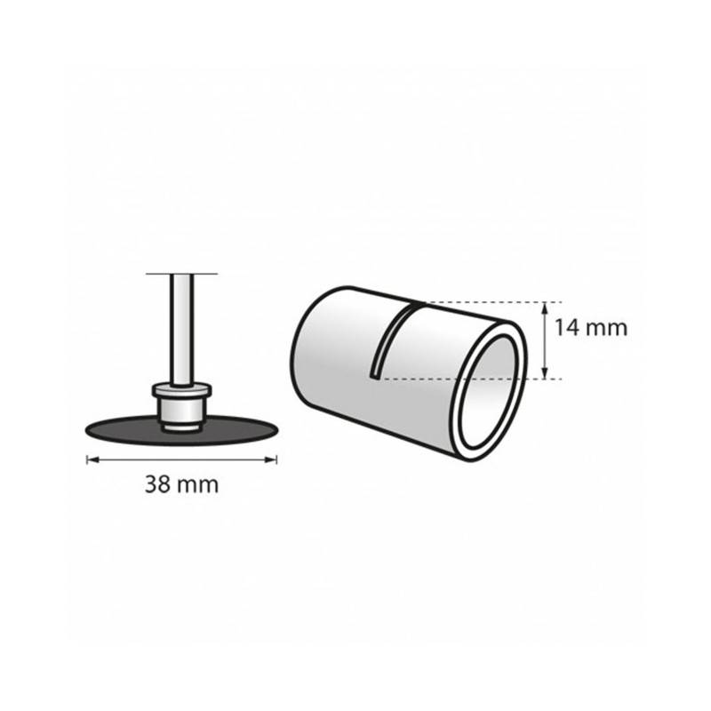 Disque à tronçonner pour métaux EZ SpeedClic 38mm DREMEL (x5) - Image 2