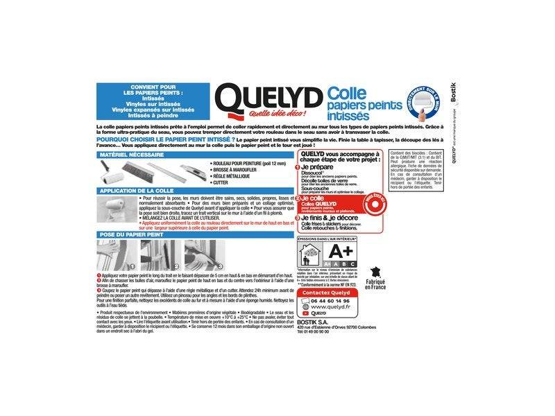 Quelyd - Colle Pate papier peint intisse QUELYD, 1 kg - Image 3