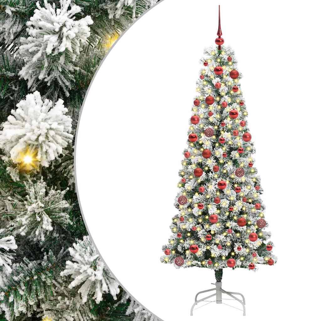 Sapin de Noël | Arbre de Noël Artificiel à Branches Articulées 180 cm Maison Chic - Image 1