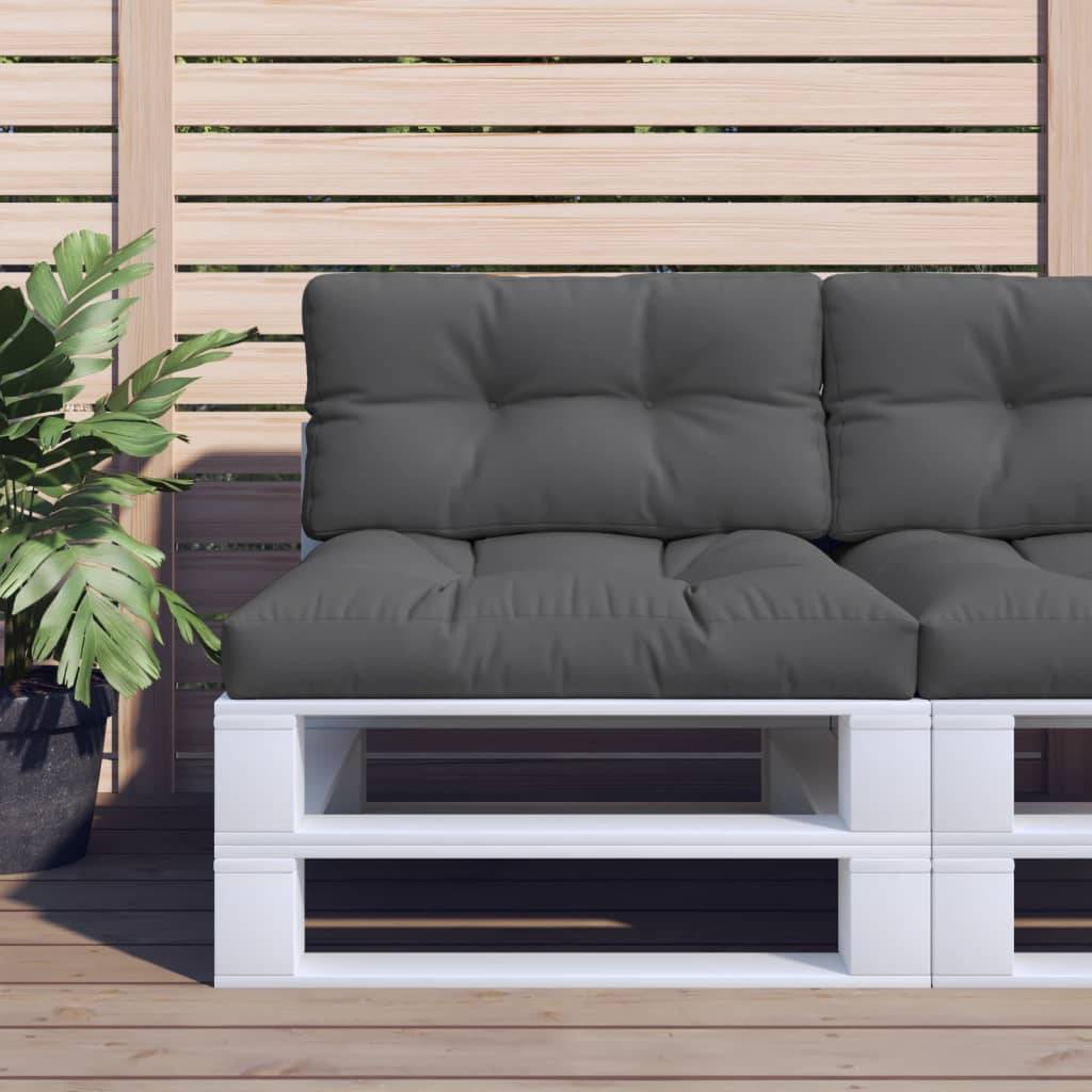 ComfortXL - Grand Ensemble Coussins Palette Tissu Polyester pour Salon de Jardin Extérieur Anthracite – ComfortXL Outdoor Living - Image 1