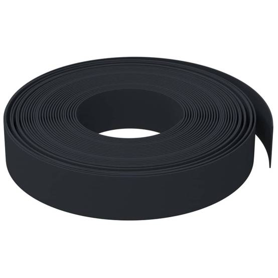 Bordure de jardin polyéthylène séparation aménagement 10mx10cm noir - ComfortXL Outdoor Living - Image 4