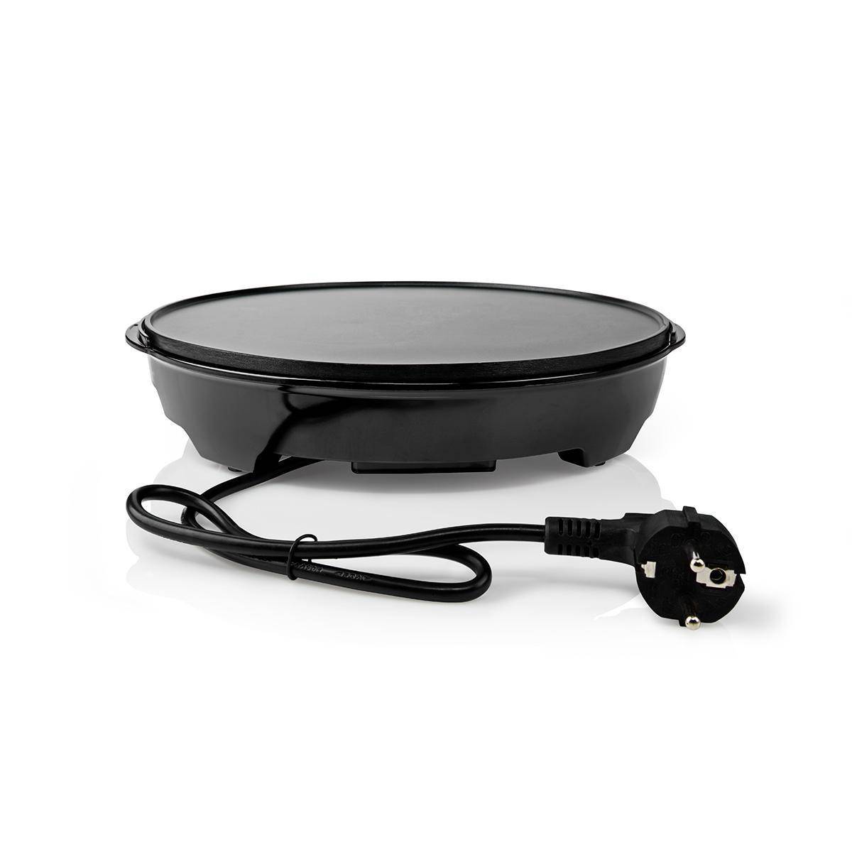 Crêpière électrique 1200W Ø30 cm Machine à crêpes Métal revêtement anti-adhésif NEDIS - Image 6