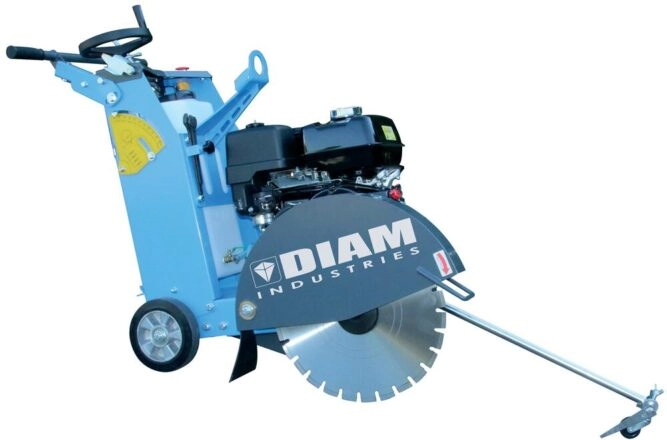 Scie à sol DIAM INDUSTRIES Thermique - 9600 W 13 CV - Ø 450 mm - SC451-H13 - Image 2