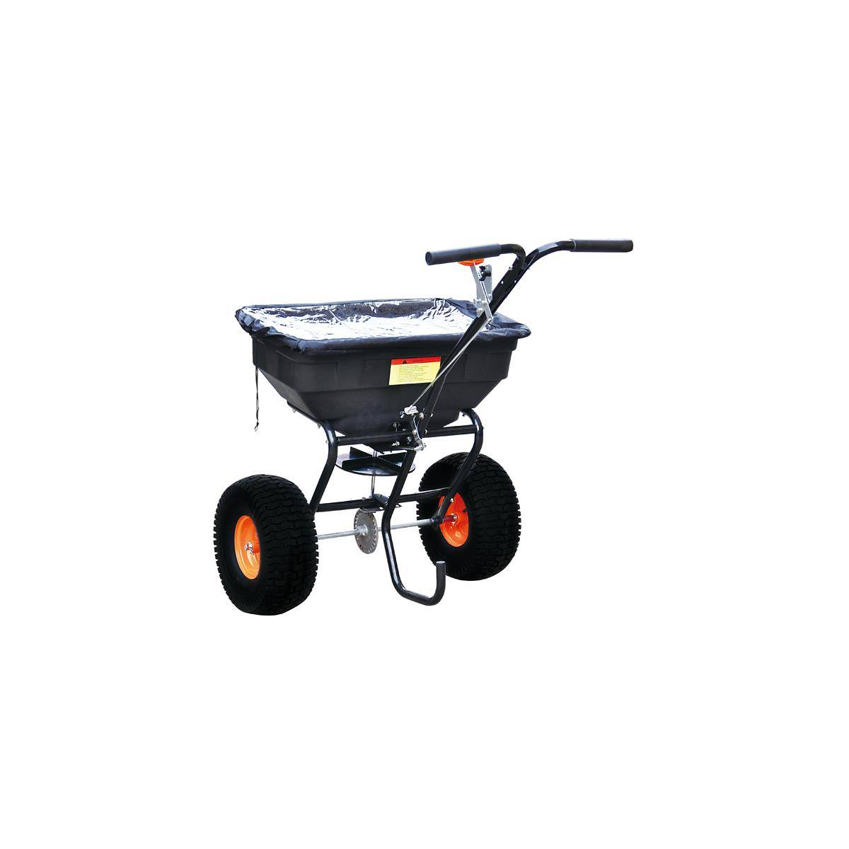 FUXTEC - Épandeur centrifuge sur roues FUXTEC FX-GS56 56 kg largeur d'épandage XXL - Image 4