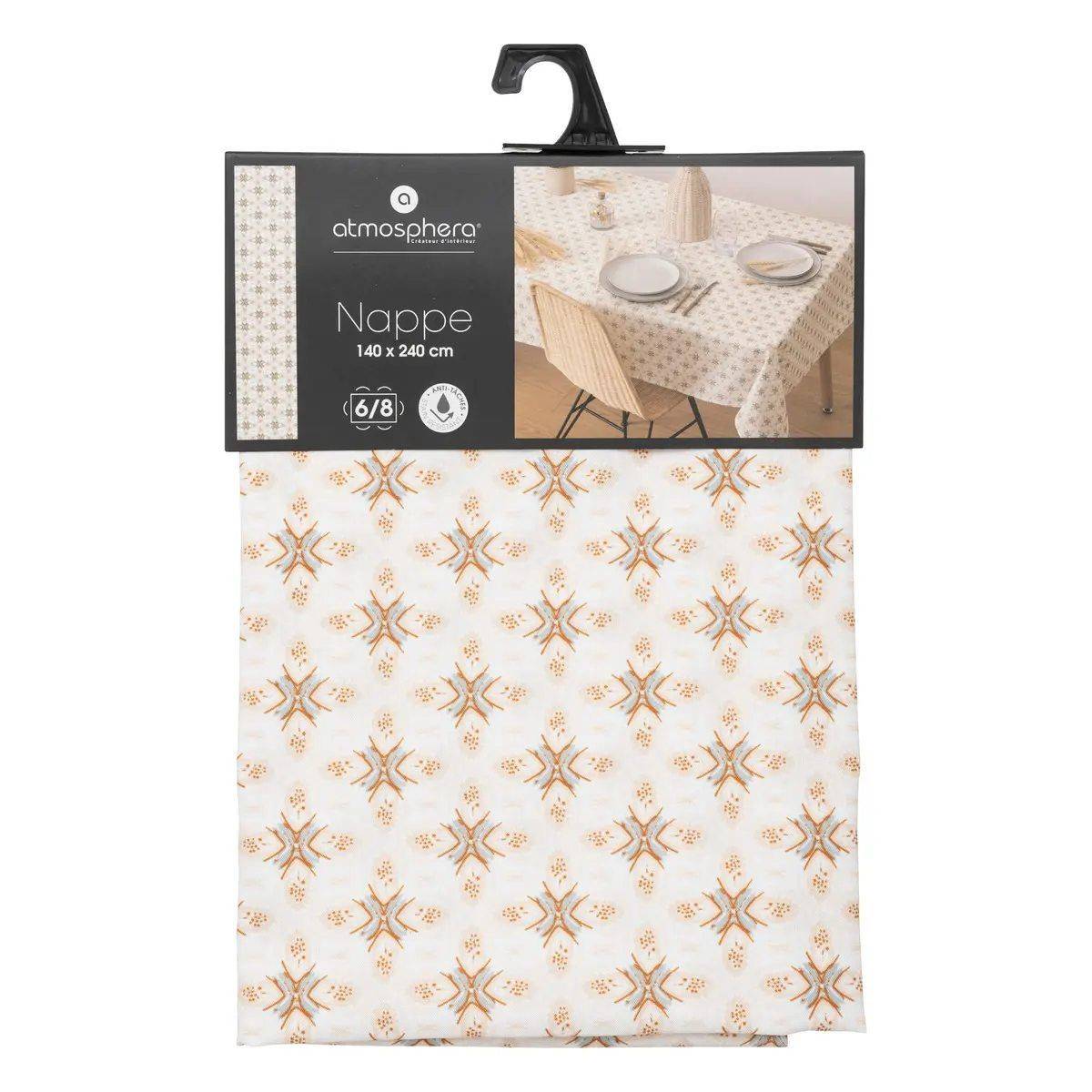 Nappe anti-tache tissu imprimé Parata 140 x 240 cm - Image 3