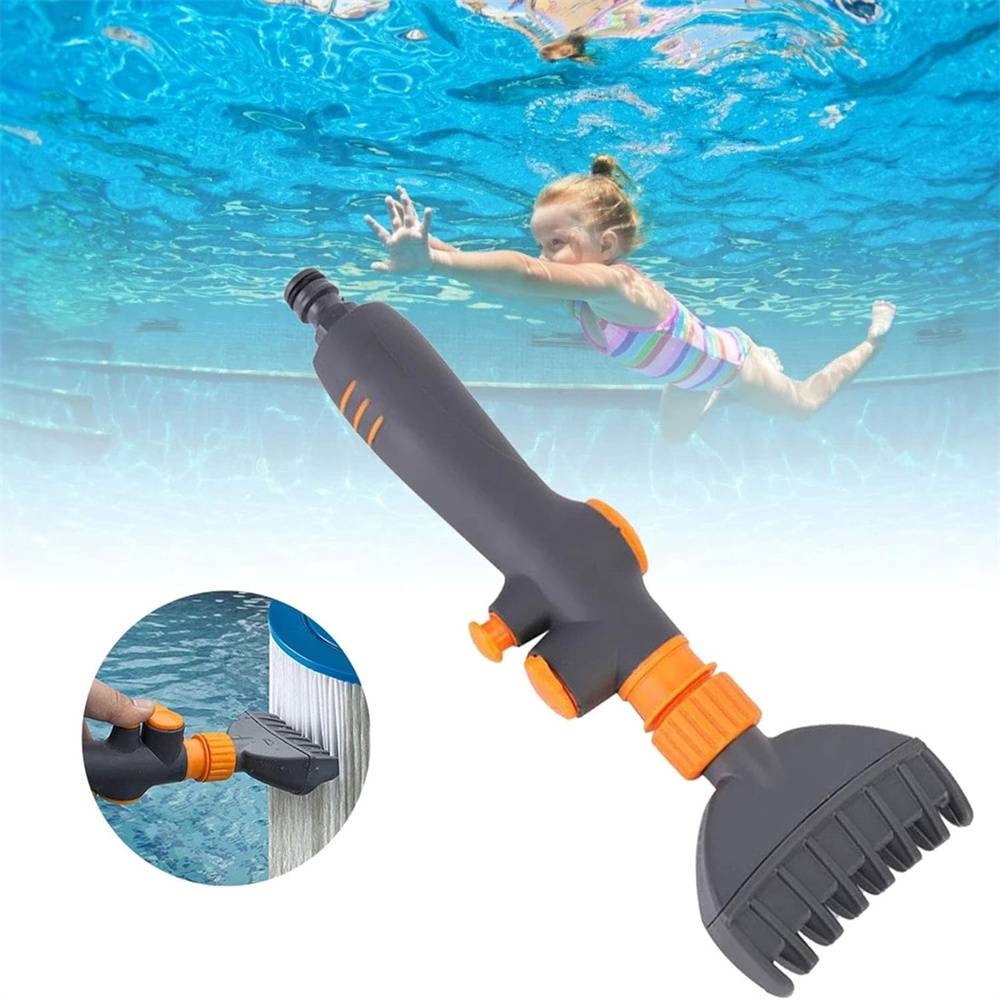 Brosse de nettoyage pour jet de filtre, brosse de nettoyage pour noyau en papier de piscine IntiMeg - Image 2