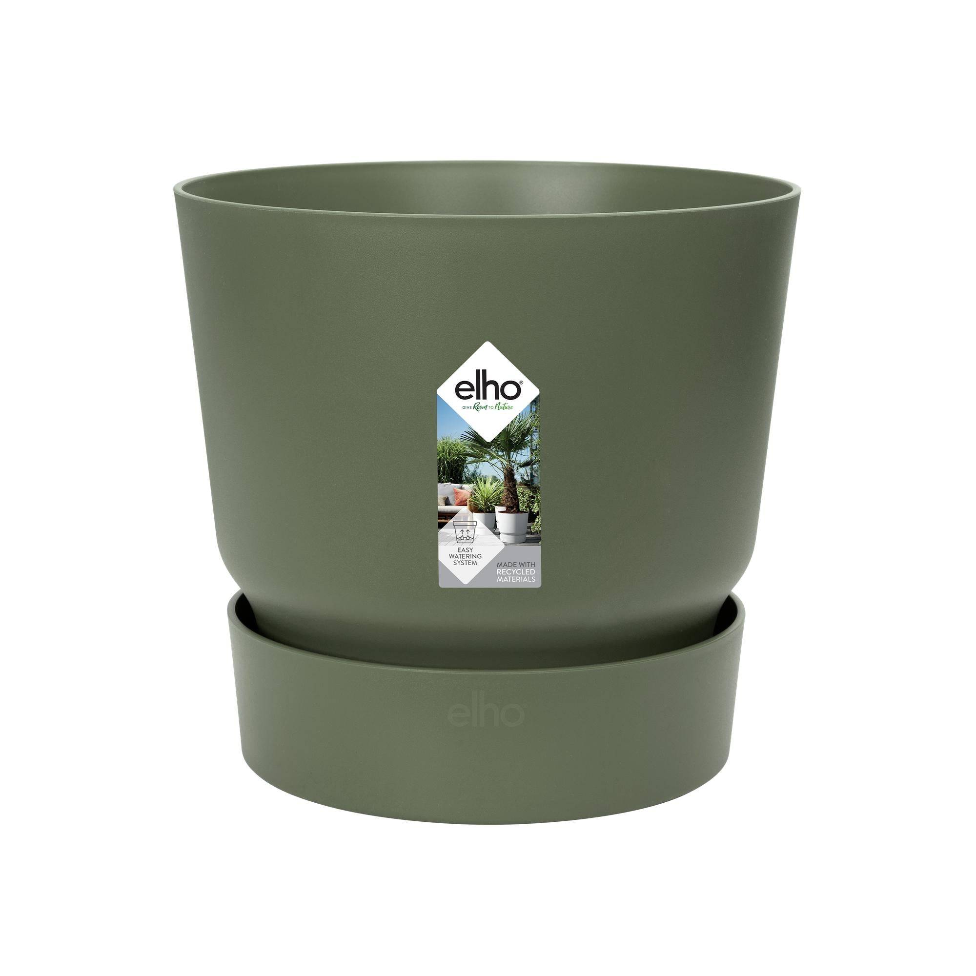 Pot elho Greenville Rond vert 14 cm- La Green Touch - Image 1