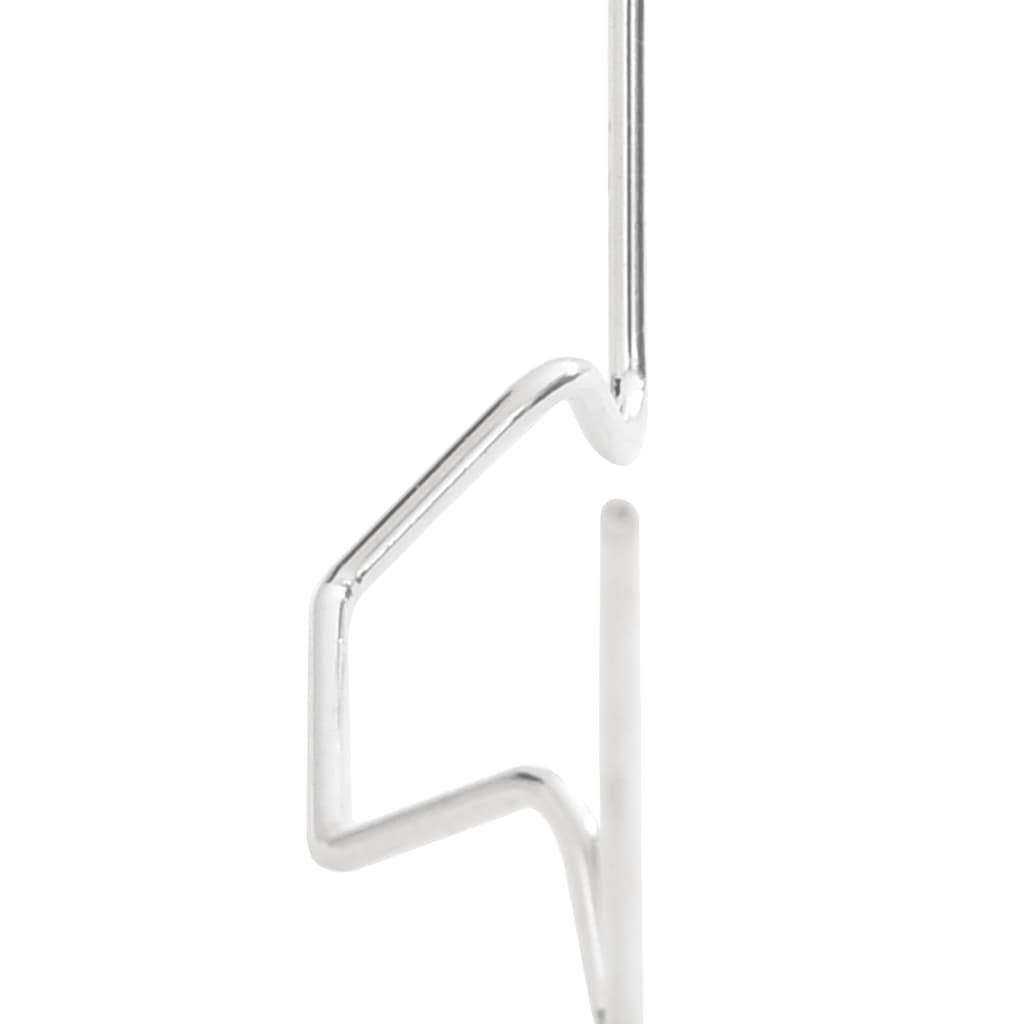 Vidaxl - Clips pour serre 100 pcs type W acier galvanisé vidaXL 4009385 - Image 9