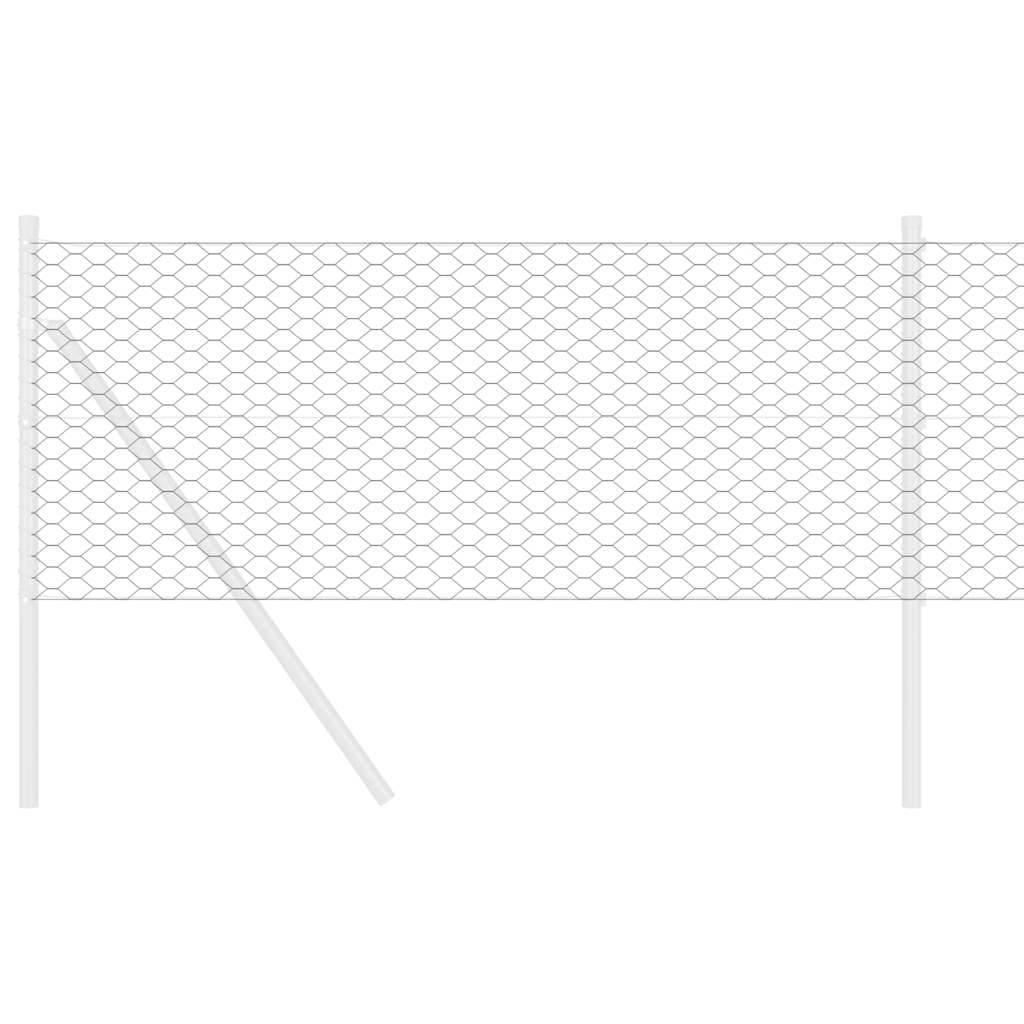 Clôture hexagonale PVC Gris 0,4 x 25 m, Poids :2.5kg - PANGIVO - Image 3