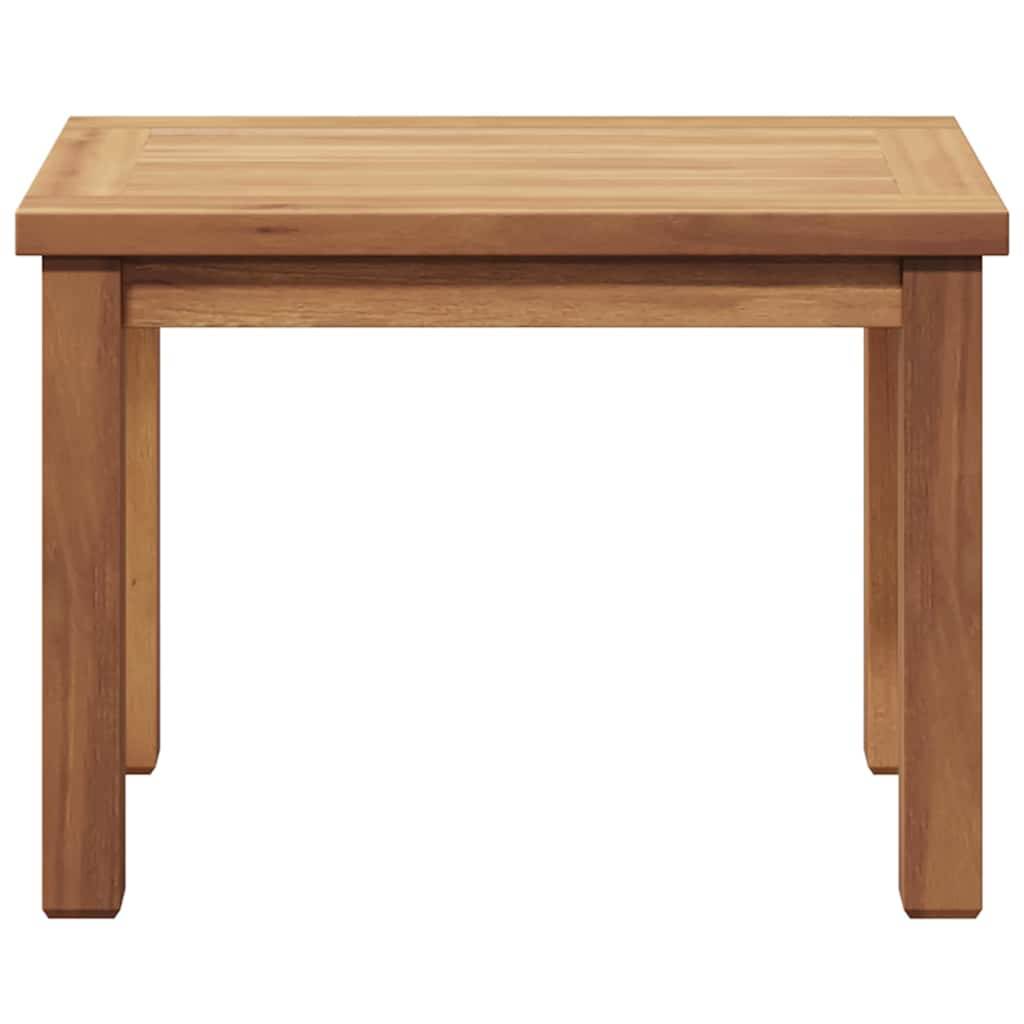 ComfortXL - Table Basse Rectangulaire en Teck Massif 50x35cm, Petite Table d'Appoint de Jardin, Mobilier d'Extérieur Durable – ComfortXL Outdoor Living - Image 5