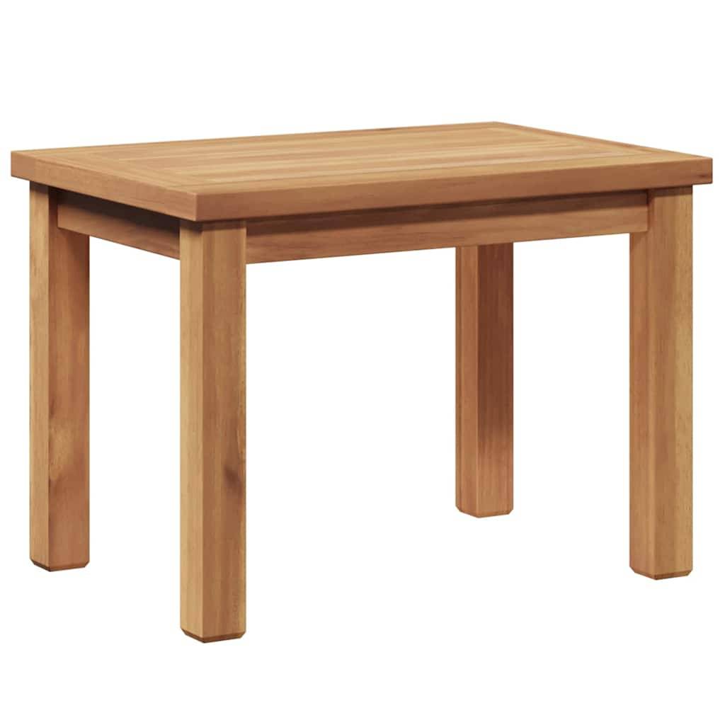 ComfortXL - Table Basse Rectangulaire en Teck Massif 50x35cm, Petite Table d'Appoint de Jardin, Mobilier d'Extérieur Durable – ComfortXL Outdoor Living - Image 7