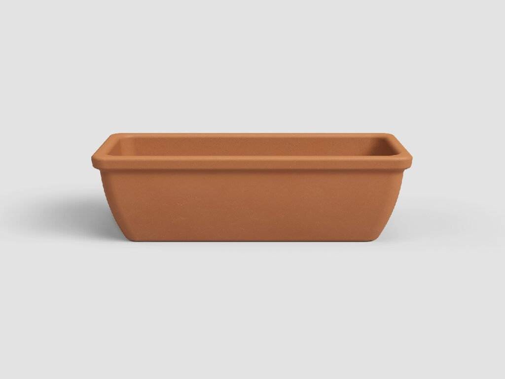 Artevasi - Jardinière Siza terre cuite naturel 33 cm - ARTEVASI