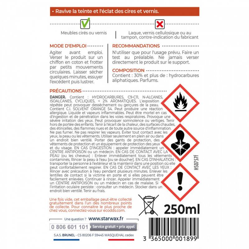 Régénérateur Meuble Bois Clair 200ml - Générique - Image 3