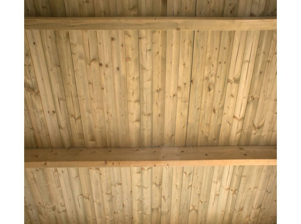 Carport Adosse Bois RIVERSIDE - 2 Voiture - 548 x 550 - Abri 2 Voitures - Image 2