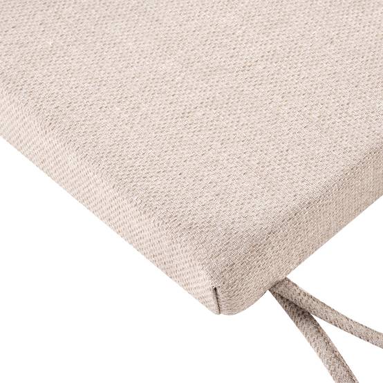 Beliani - Coussin d'assise d'extérieur Oléfine Beige MONSANO - 168x35x5- Beliani - Image 7