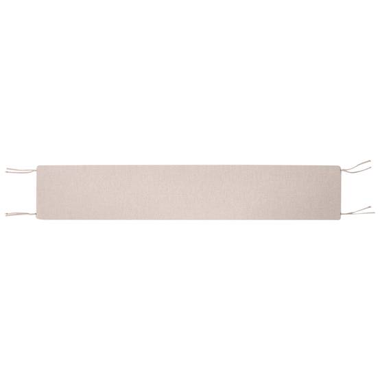 Beliani - Coussin d'assise d'extérieur Oléfine Beige MONSANO - 168x35x5- Beliani - Image 5