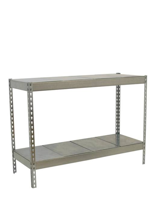 Etagère Sans Vis Ecoforte 1504-2 Metal 900 Galva/galva Galvanisé 900x1500x450 - Simonrack