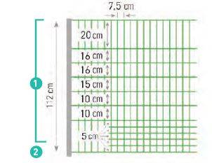 Beaumont - Filet non électrifié 1,12 m - 50 m pour volaille BEAUMONT - Image 3