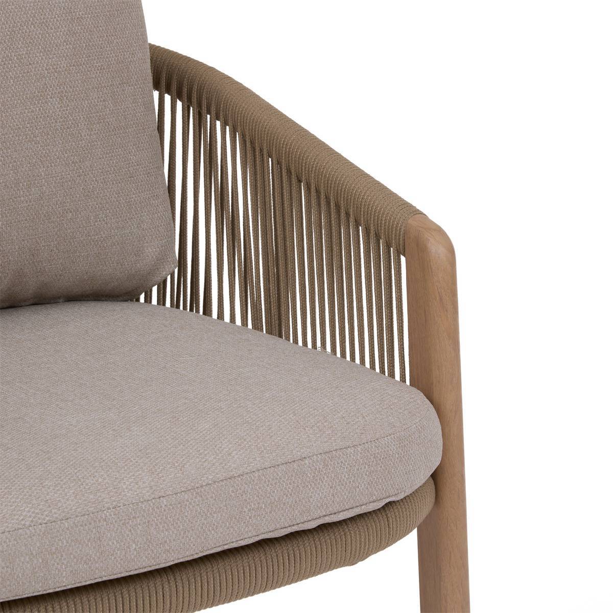 Hesperide - Fauteuil de jardin Nelora beige Hespéride - Image 5