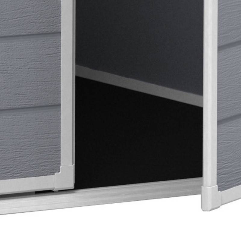Abri Jardin Résine "premium 64sp" - 2m² - 183 X 113 X 201 Cm - Monopente -habitat Et Jardin - Image 4