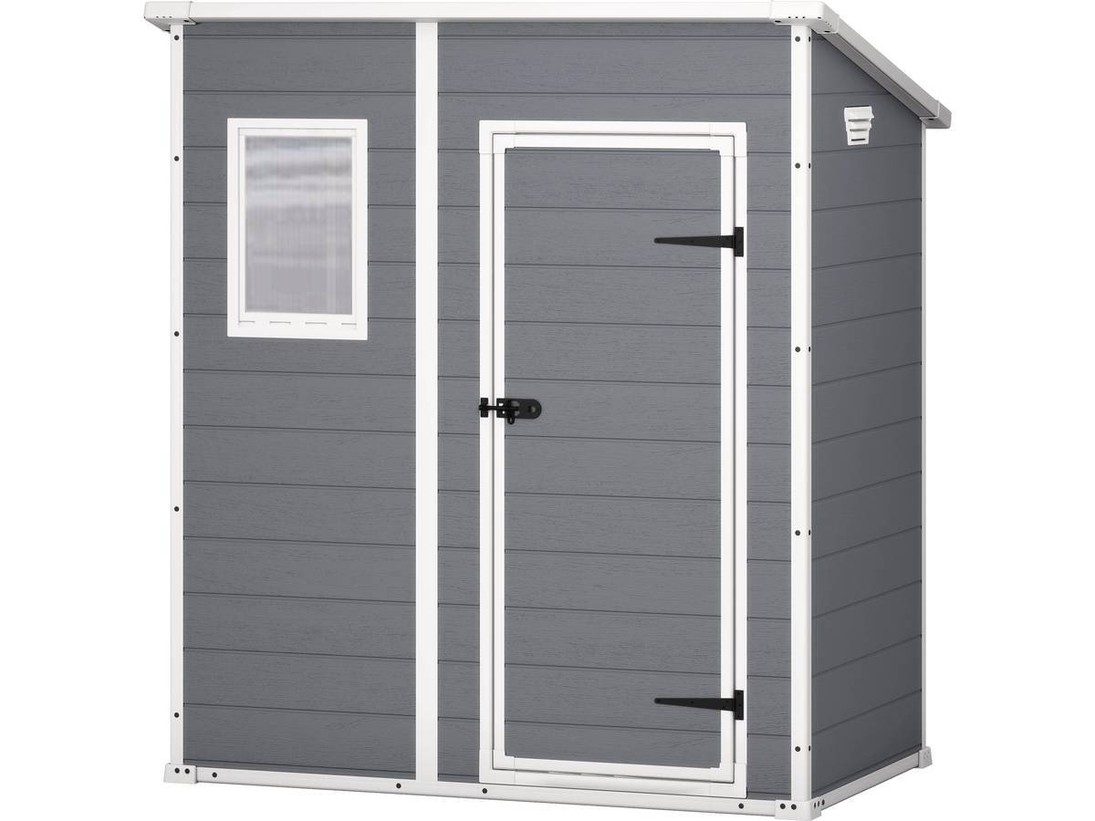 Abri Jardin Résine "premium 64sp" - 2m² - 183 X 113 X 201 Cm - Monopente -habitat Et Jardin