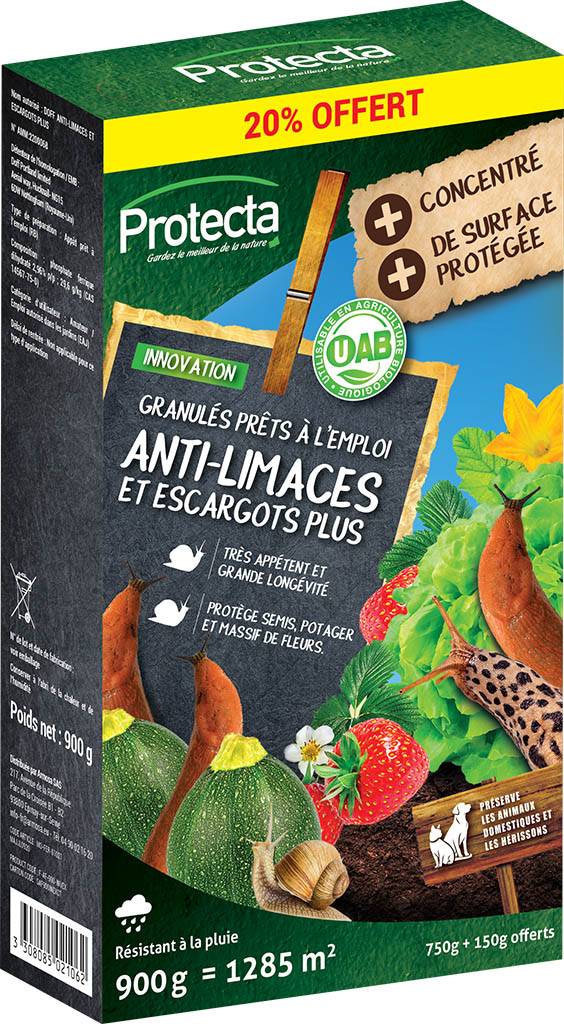 Protecta - LIMA'CLAC ANTI-LIMACES 3% 750G+20%