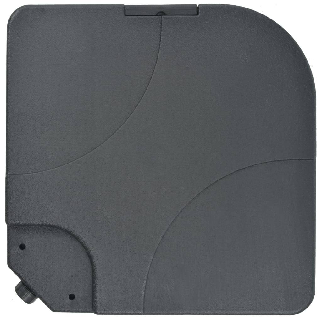 Helloshop26 - Parasol avec base portable 2,5 x 2,5 cm anthracite - Image 7