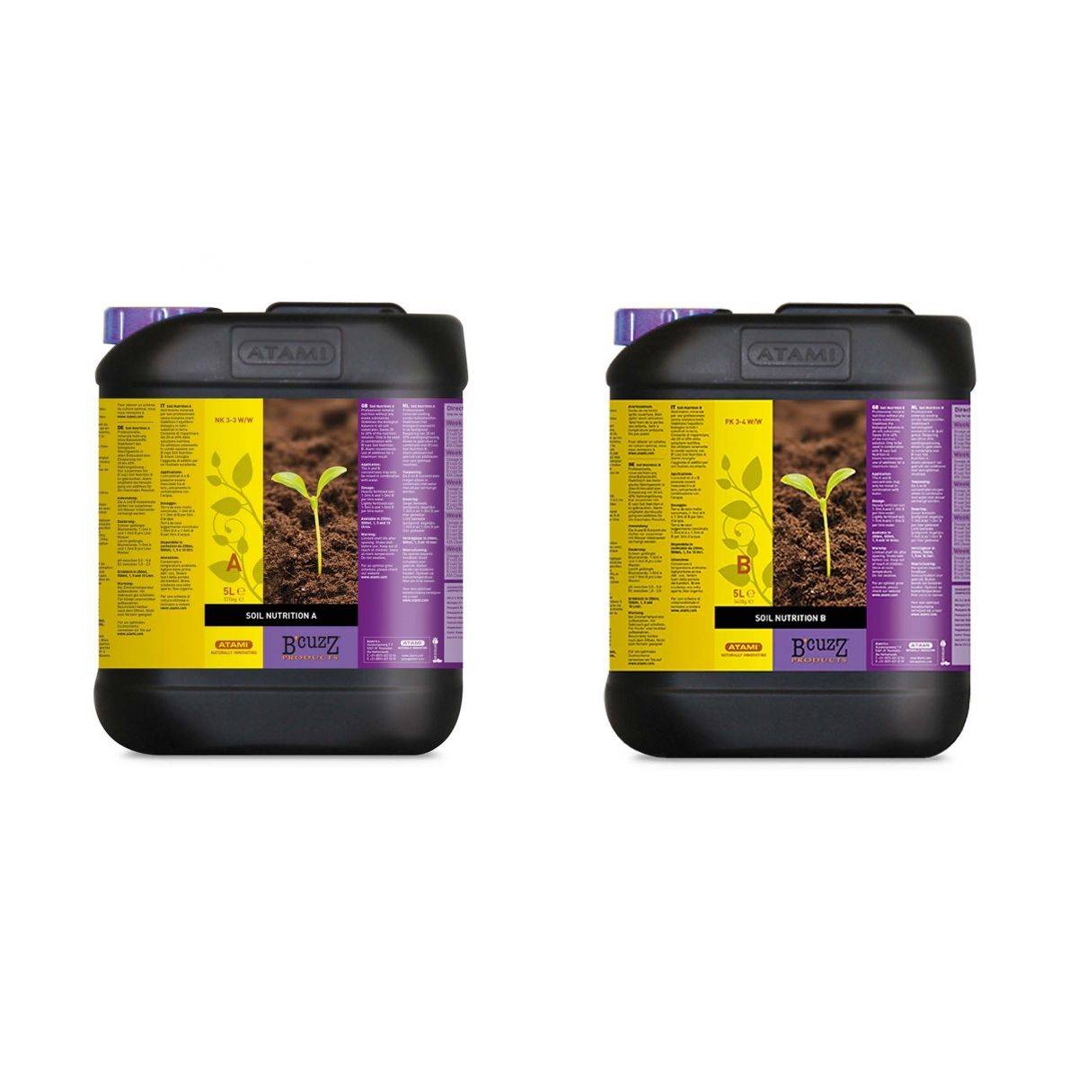 Engrais SOIL Nutrition A+B 5L - ATAMI