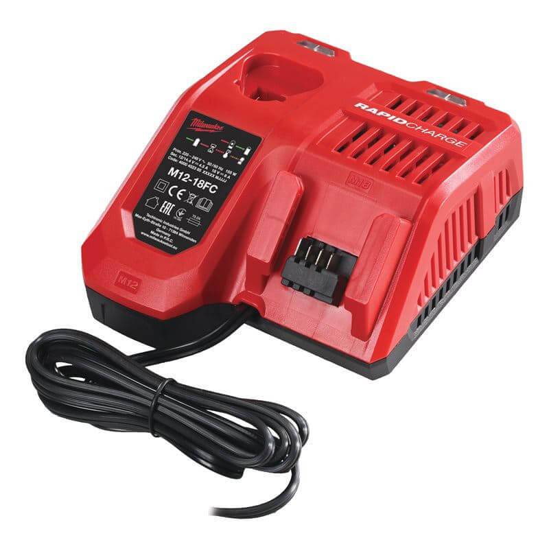 Chargeur rapide pour batterie M12-18 FC - MILWAUKEE - 4932451079 - Image 1