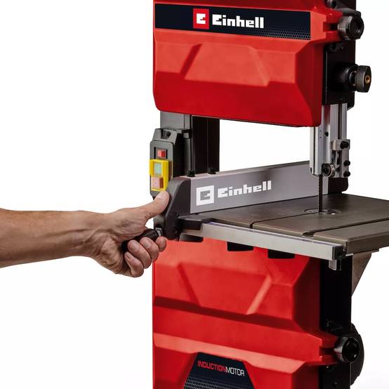 Einhell - Scie à ruban stationnaire – TC-SB 245 L – 400 W – Table inclinable – Hauteur de coupe jusqu’à 101 mm – Éclairage LED – Lame 1712 mm Einhell - Image 5
