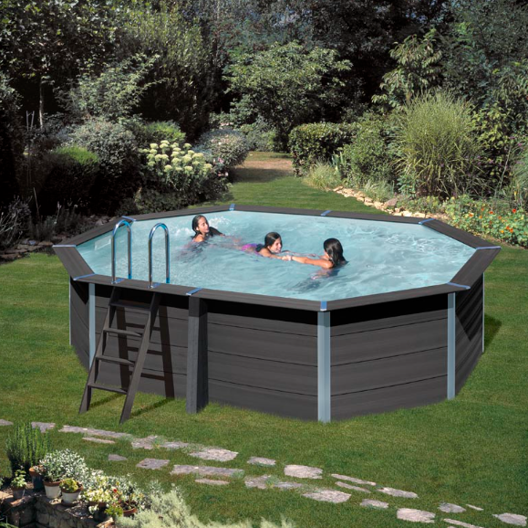 Piscine composite Avantgarde 524 x 386 x 124 cm LED Ovale