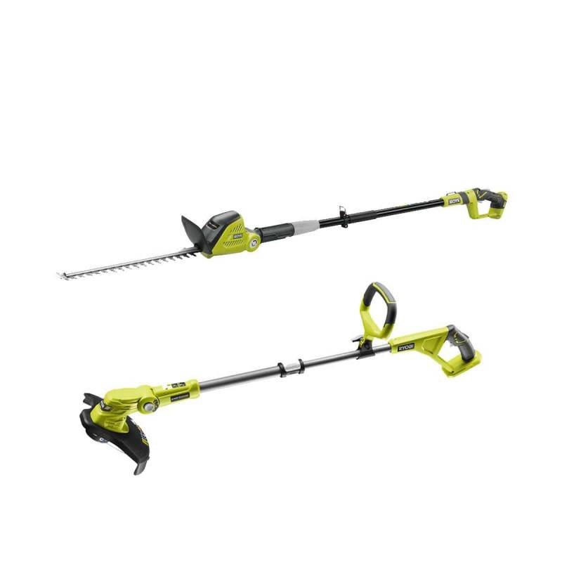 Ryobi - Pack RYOBI taille-haies 18V One+ OPT1845 - coupe bordures - dresse bordures 18V One+ OLT1832 - Image 1
