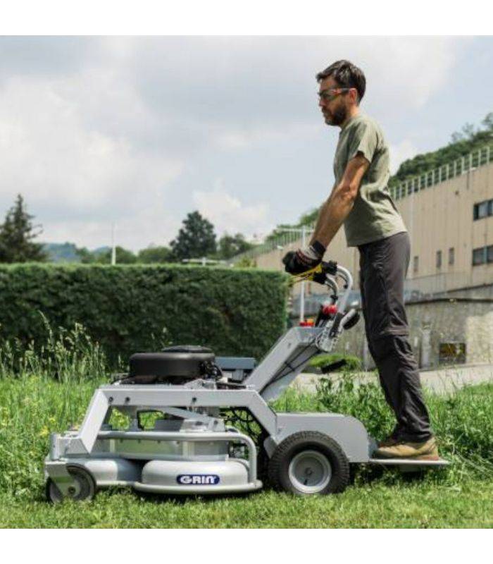 Grin - Tondeuse à essence professionnelle 140 cm, mulching 8100 m²/h, zéro turn - GRIN XM140A - Image 5