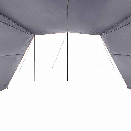 Grande Bâche de Protection Polyester Pliable pour Camping et Jardin Gris 402x240cm – ComfortXL Outdoor Living - Image 6