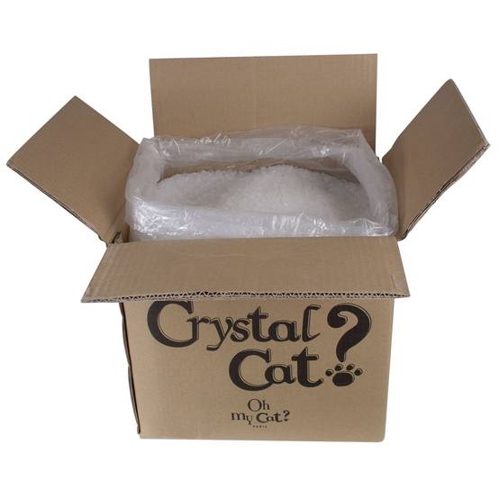 Litière pour chats Crystal Cat 18,6L OH MY CAT