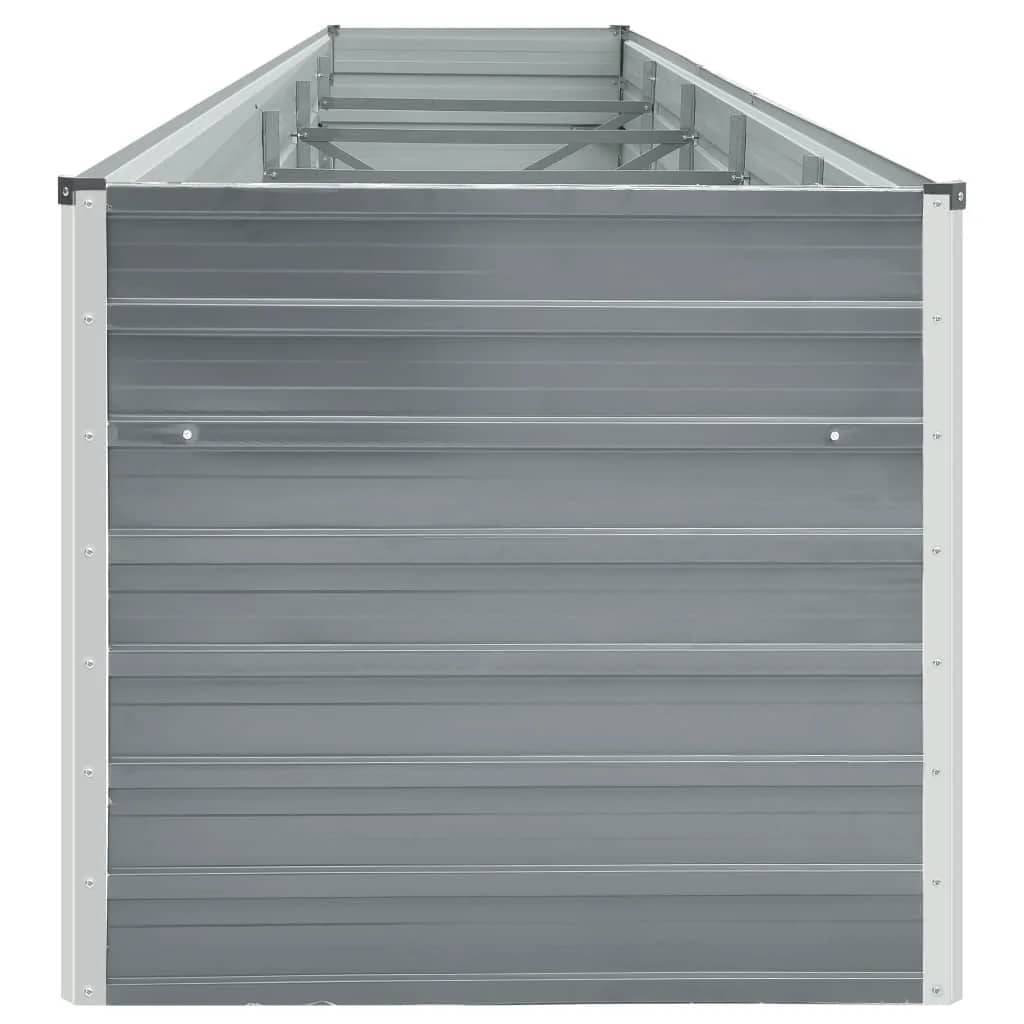 Prolenta Premium - Jardinière acier gris  400 x 80 x 77 cm  - Prolenta premium p399.6 - Image 4