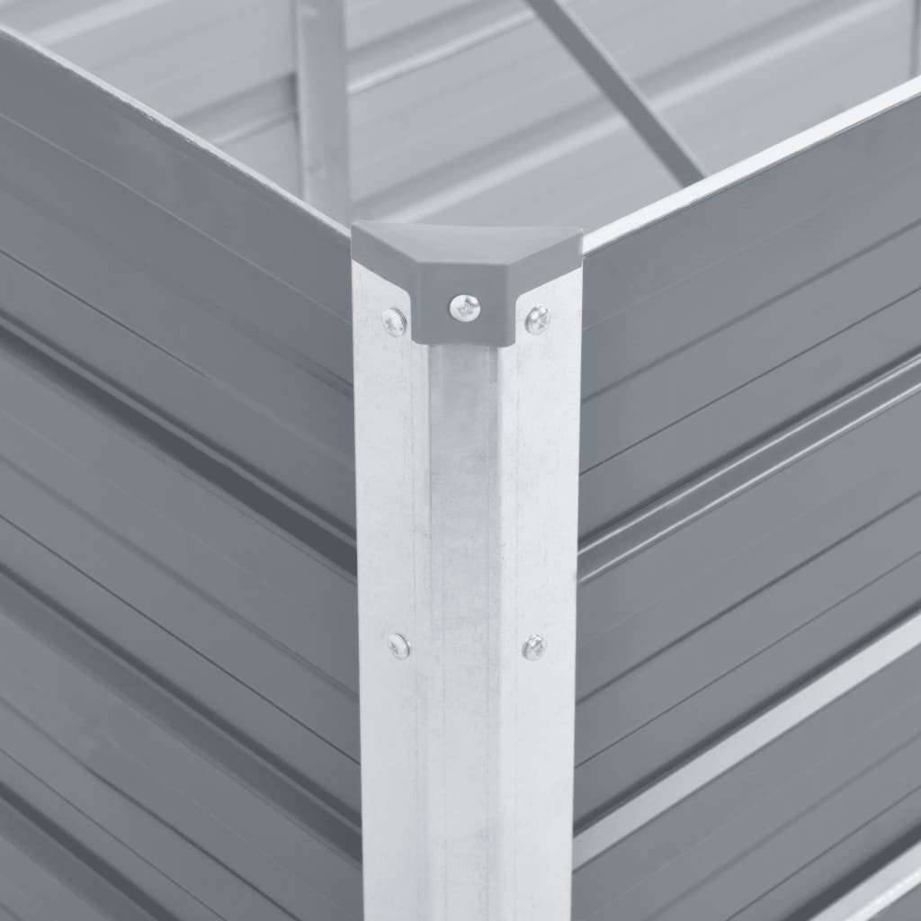 Prolenta Premium - Jardinière acier gris  400 x 80 x 77 cm  - Prolenta premium p399.6 - Image 6