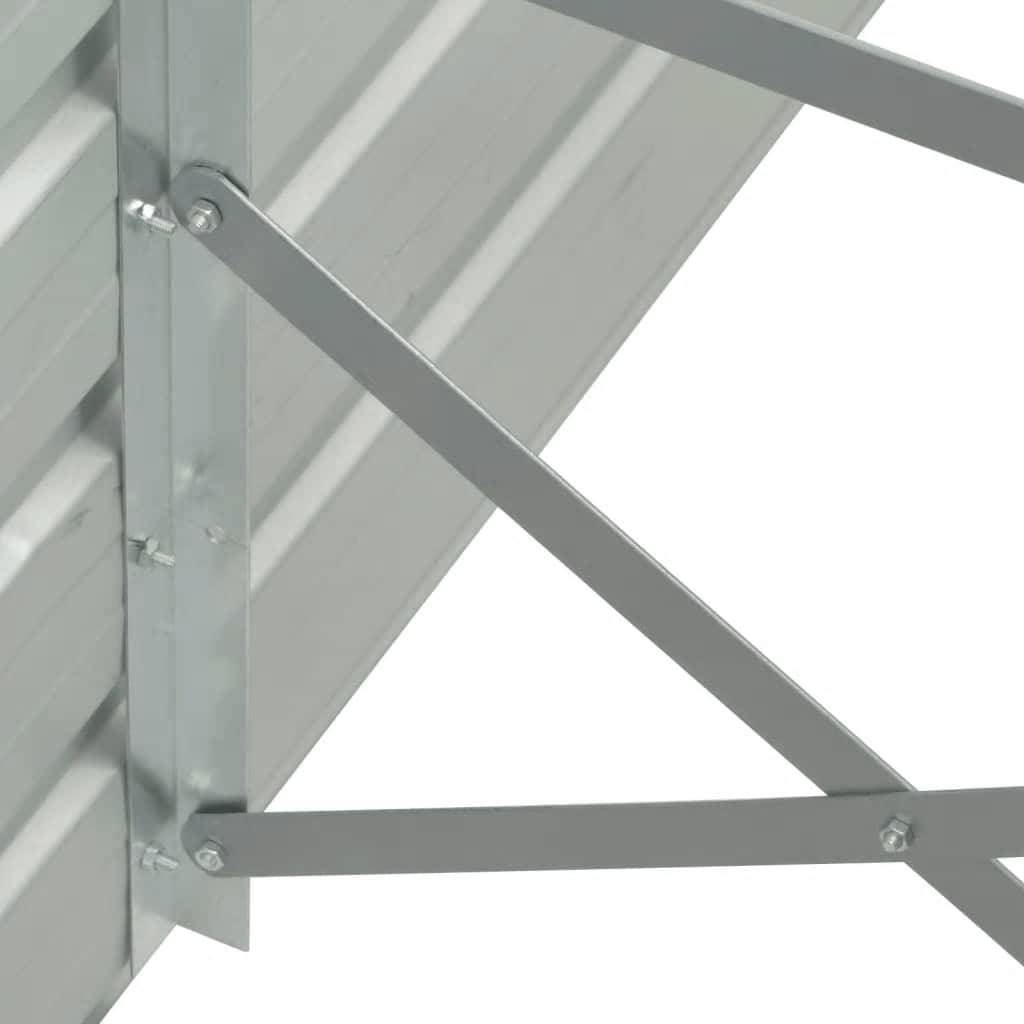 Prolenta Premium - Jardinière acier gris 400 x 80 x 77 cm - Prolenta premium p399.6 - Image 5