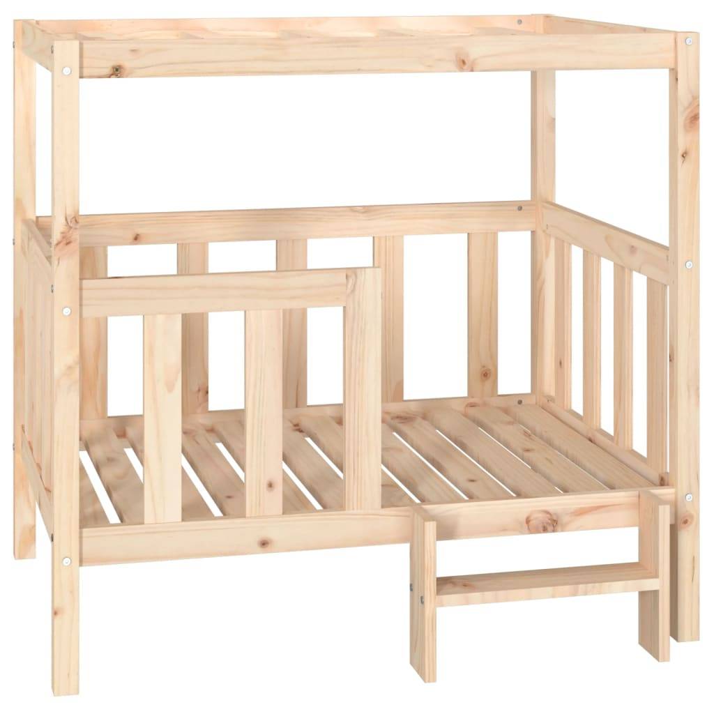 Vidaxl - Lit pour chien 105,5x83,5x100 cm Bois de pin solide vidaXL 822387 - Image 2