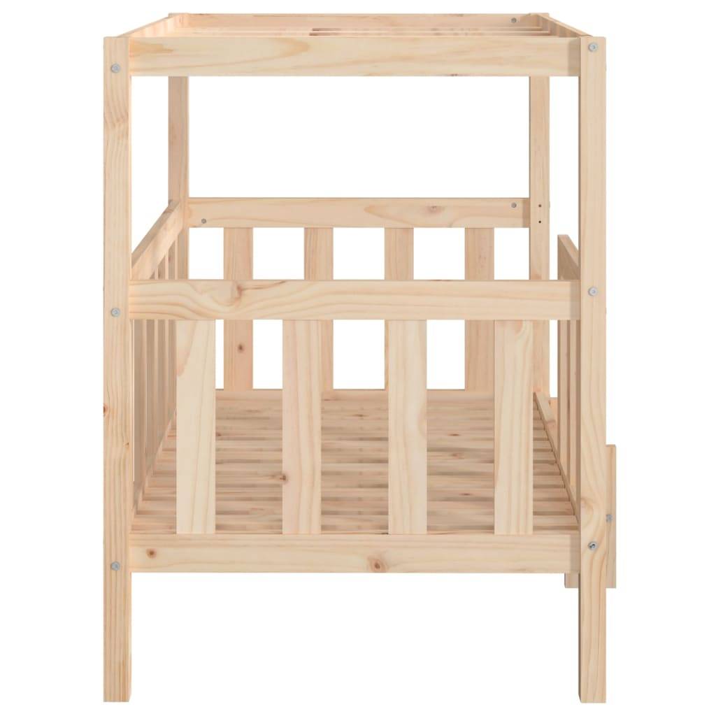 Vidaxl - Lit pour chien 105,5x83,5x100 cm Bois de pin solide vidaXL 822387 - Image 7