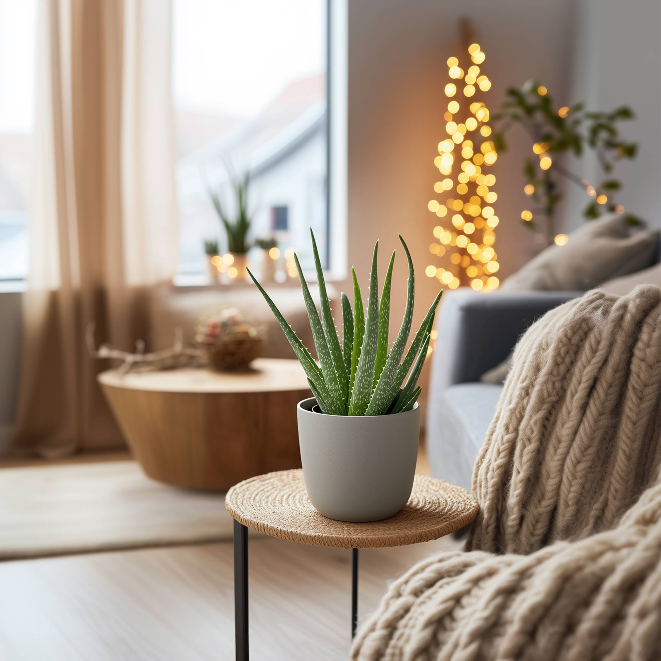 Plant In A Box - Aloe vera - Set de 4 - Aloe barbadensis - Hauteur 25-40cm - ⌀10,5cm - Image 3