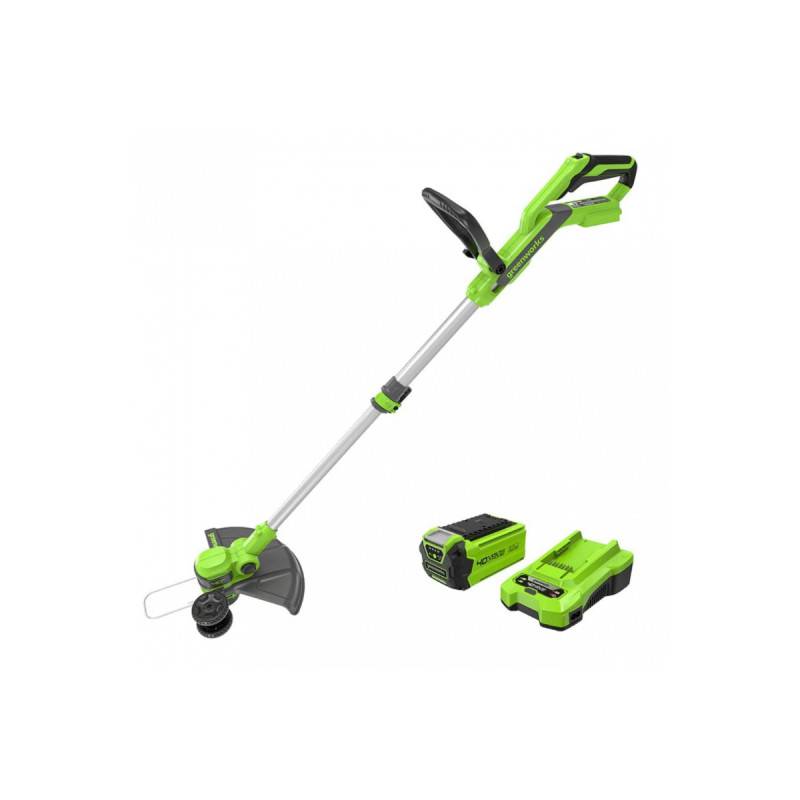 Greenworks - Coupe-bordures téléscopique 33cm 40V GREENWORKS - Batterie 2.0 Ah - Chargeur - G40LT33K2