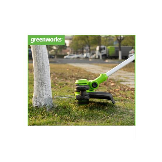 Greenworks - Coupe-bordures téléscopique 33cm 40V GREENWORKS - Batterie 2.0 Ah - Chargeur - G40LT33K2 - Image 3