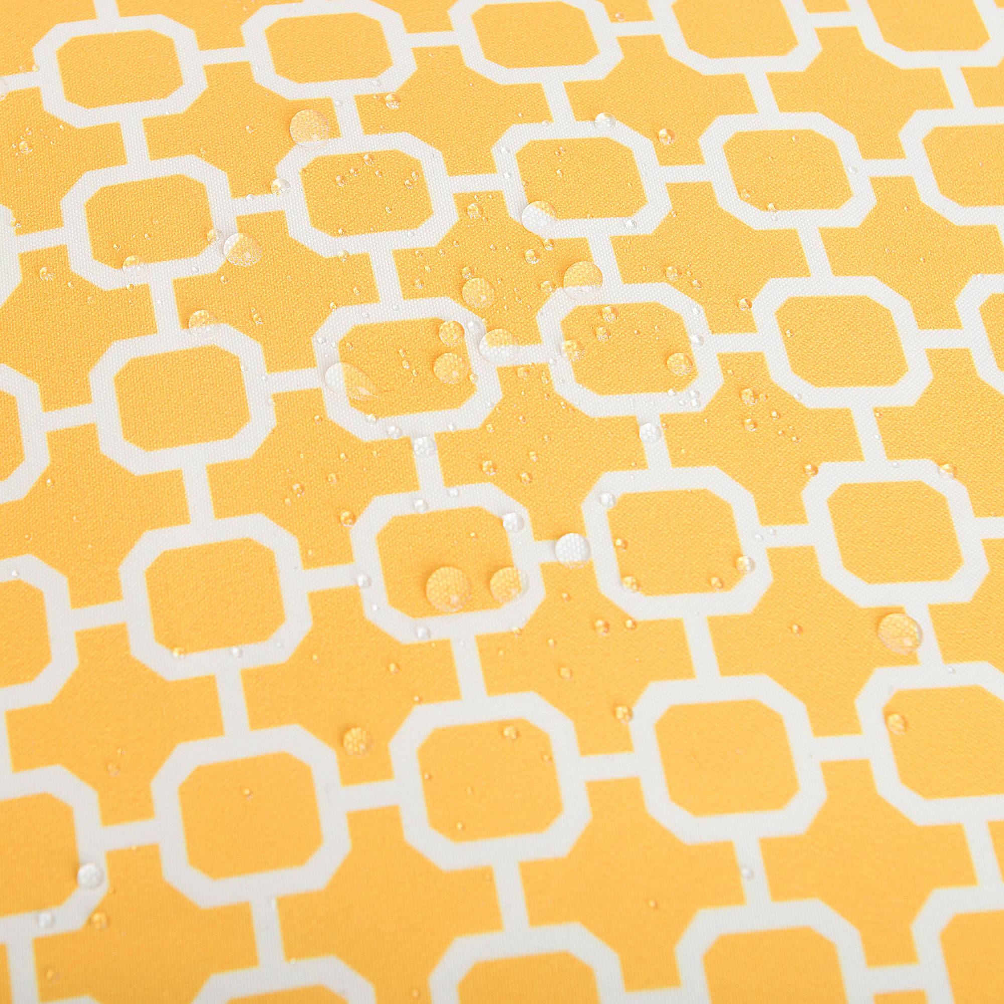 Beliani - Coussin d'extérieur Polyester Jaune ASTAKOS - Beliani - Image 8