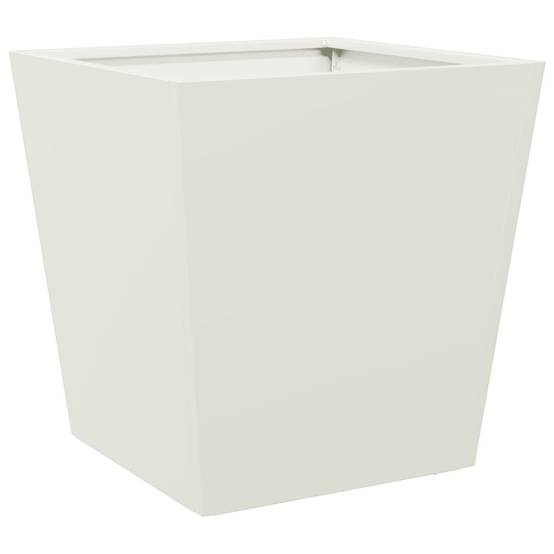 Support pot & bac acier laminé à froid blanc 40 x 40 x 40 cm - Prolenta premium p344.7 - Image 8