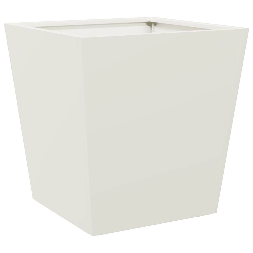 Support pot & bac acier laminé à froid blanc  40 x 40 x 40 cm  - Prolenta premium p344.7 - Image 8