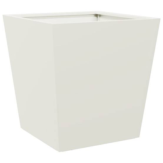 Support pot & bac acier laminé à froid blanc 40 x 40 x 40 cm - Prolenta premium p344.7 - Image 5